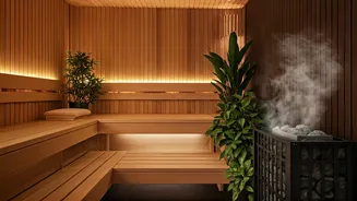 Saunas Are Getting A Social Glow-Up On Trips