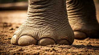 Decoding Elephant Feet: Nature's Ingenious Sensory Marvel Beyond the Ears