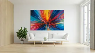 Big Artwork Is The Small-Home Power Move