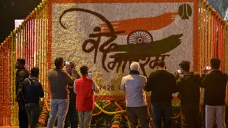 ‘Vande Mataram’ to Get National Anthem-Like Status! Amit Shah To Table Bill In Rajya Sabha as BJP-Congress Lock Horn