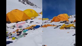 Video Of Mount Everest Suffocating Beneath ‘Piles Of Waste’ Breaks Everyone’s Heart: ‘Time For Stricter Regulations’