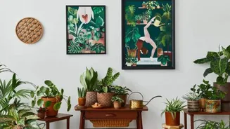 Transform broken clay pots into stunning wall art