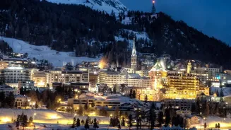 Hotel straddles France and Switzerland