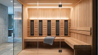 How infrared saunas use gentle heat therapy to boost cardiac health and relax muscles