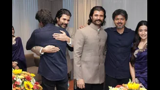 Vijay Deverakonda, Rashmika Mandanna Meet Tamil Nadu CM Vijay Ahead Of Ranabaali Release: 'Sir Is A Favourite'