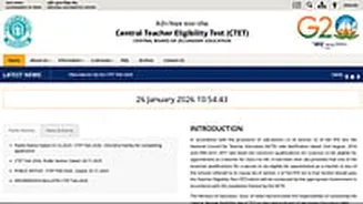 CTET Exam City Intimation Slip 2026 Released At ctet.nic.in; Exams On Feb 7 & 8