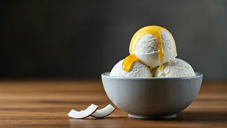 Tender Coconut Ice Cream Sweetened With Raw Honey Is Trending