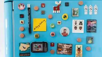 DIY enthusiasts, try this fun fridge magnet craft