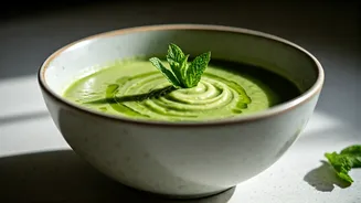 This Chilled Green Pea Avocado Soup Beats the Summer Heat
