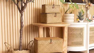 How woven storage baskets can style your home