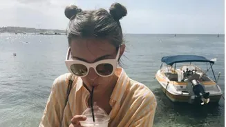 Shoulder-length hair? Try these double bun hairstyles