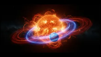 How space observatories provide early warnings regarding destructive solar flare energy paths