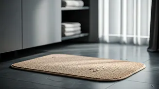 This Diatomaceous Earth Bath Mat Hack Keeps Homes Dry