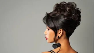 Want fuller hair? Try a high-volume updo