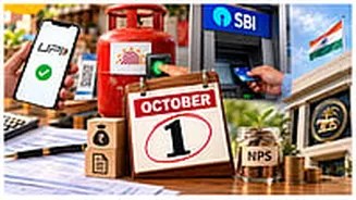 October 1 Rule Changes: From LPG And SBI ATMs To UPI And NPS, Know- What Changes For Your Money From Thursday?