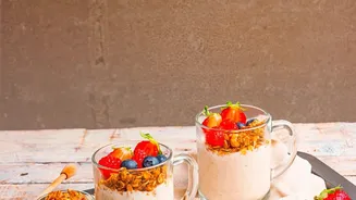 Five Recipes Turn Plain Yoghurt Into Sweet and Savoury Breakfasts