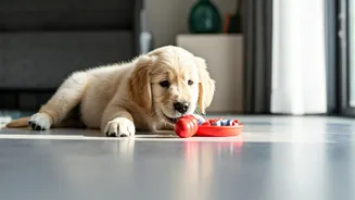 Dogs need mental exercise indoors