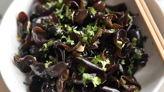 Snack time? Try these wood ear mushroom delights