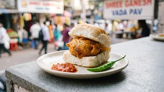 A Closer Look At Grab-And-Go Breakfast Culture In Vada Pav As A Mumbai Breakfast