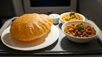 Surprising Indian Breakfast Served on International Flight Leaves Passenger Amused