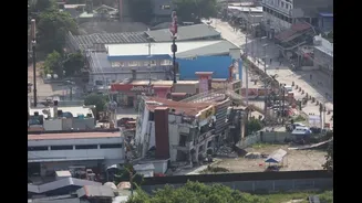 32,000 displaced after Philippines quake kills 37 and damages thousands of homes