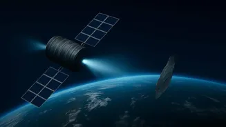 Cleaning space debris without touching it might soon be possible