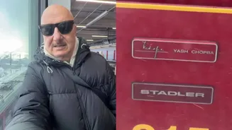 Anupam Kher Gives Sneak Peek Of Jungfrau Railway's Yash Chopra Train, Says 'Deeply Humbled And Proud'