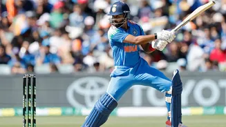 Shreyas Iyer slams his maiden ODI fifty in Australia: Stats