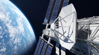 A New ISS Antenna Strengthens the Station's Connection With Mission Control in Houston
