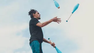 Want better focus and coordination? Try juggling
