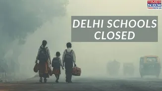 Delhi Schools Closed Tomorrow For Nursery- Class 5 Students Amid Rising Pollution Levels