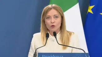 Meloni speaks in Hindi: Italian PM invokes 'parishram hi safalta ki kunji hai' phrase to highlight close India-Italy ties (WATCH)