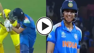WATCH: Smriti Mandhana left in disbelief after being dismissed on DRS in ICC Women’s CWC 2025 semi-final