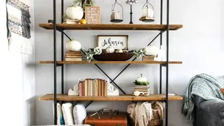 Add character to your space with these shelving units