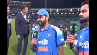 Virat Kohli, Rohit Sharma 'Ignore' Questions About 2027 World Cup Dreams | WATCH