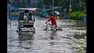 Heavy Rain Disrupts Rail Connectivity in Northeast India