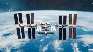 Private space stations deploy inflatable habitat structures for low gravity research projects
