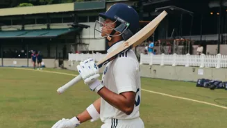 Warm-up match: Yashasvi Jaiswal dismissed for two-ball duck