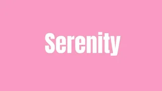 Word of the Day: Serenity