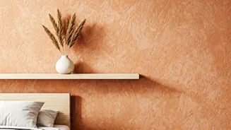 Gen Z Bedroom Makeovers Feature Cozy Terracotta Wall Finishes