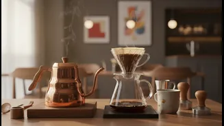 Why urban professionals prefer hands-on manual brewing workshops over standard café networking loops