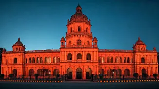 Kolkata Adorned in Saffron: A City's Festive Welcome for its New Government