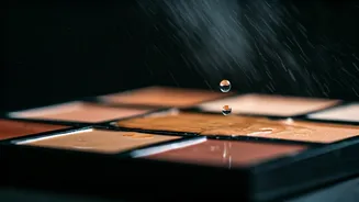 Rainy Weather Can Change Your Makeup Finish