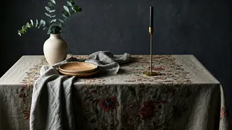 Elevate Your Home: Creative Ways to Style with Embroidered Tablecloths