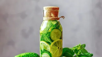 Daily Hydration Made Easy Infusing Water With Cucumber Mint And Lemon For Detox
