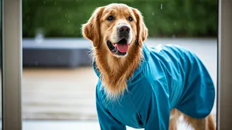 Handle Monsoon Storms Easily With Quick Dry Pet Raincoats