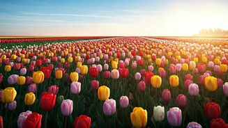Srinagar's Magnificent Tulip Garden Blooms: Asia's Largest Oasis of Colour Welcomes Spring!