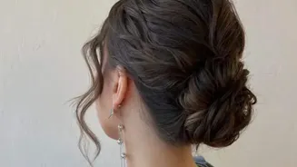 For that chic look, try these easy low buns