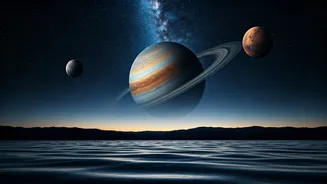 Stargazers Prepare Equipment For Grand Triple Planet Horizon Gathering