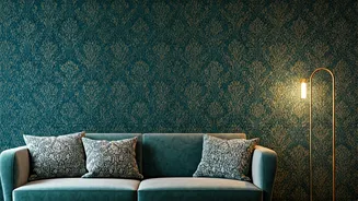Damask Details Are Back In The Decor Chat